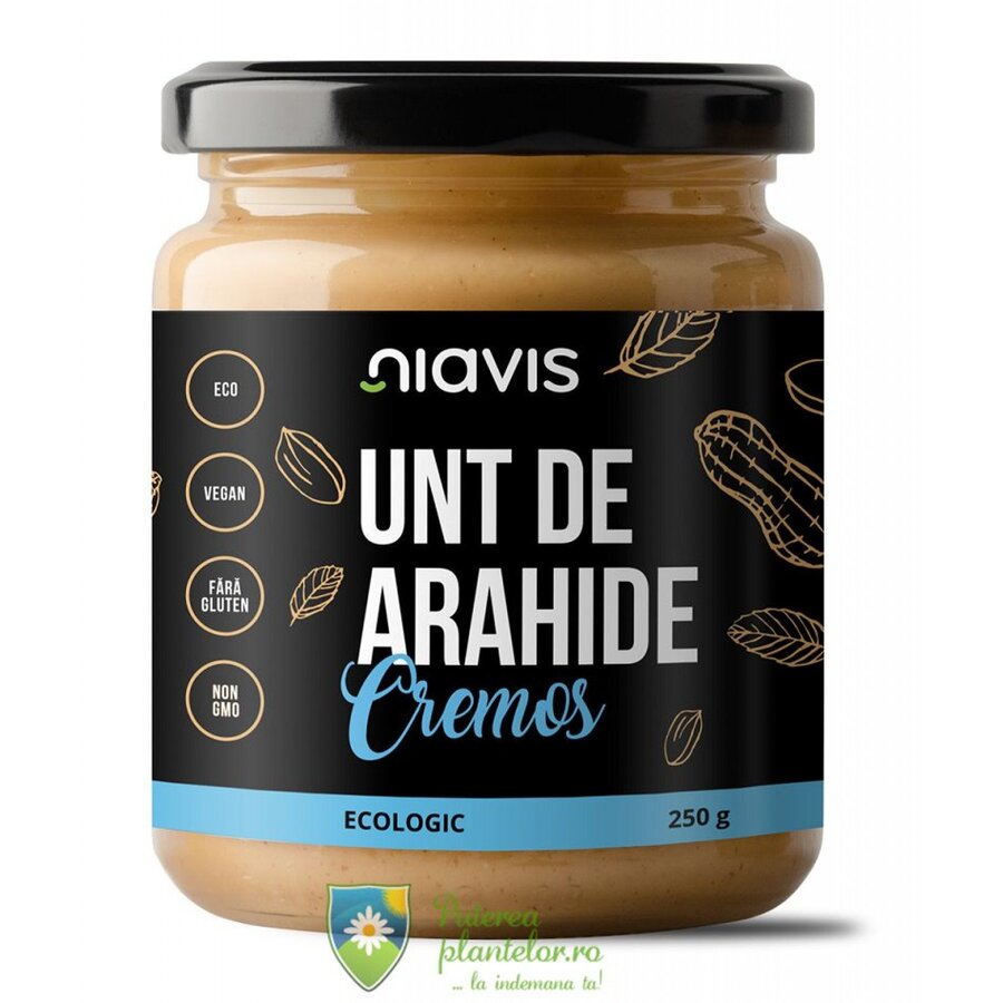 Unt de Arahide Cremos Ecologic 250 gr