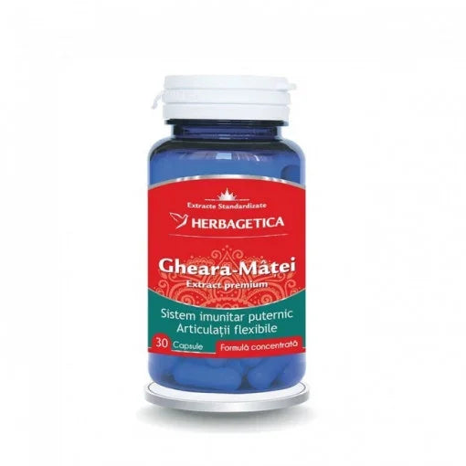 Gheara Matei extract standardizat 30 cps Herbagetica