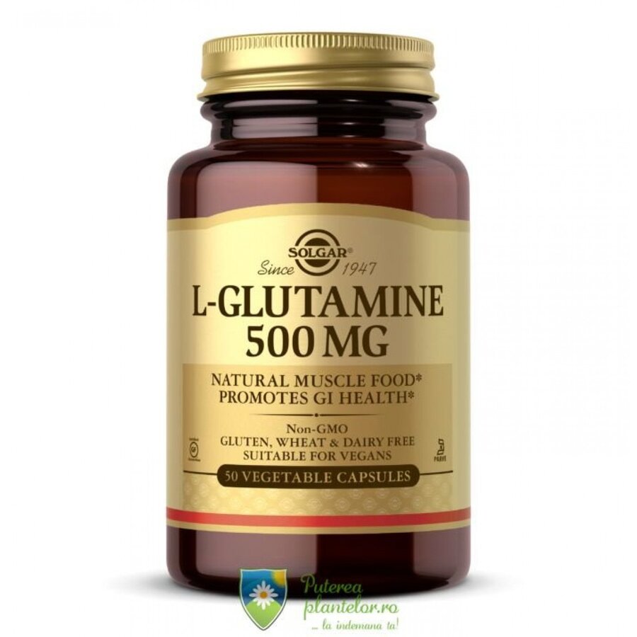 L-Glutamine 500mg 50 capsule