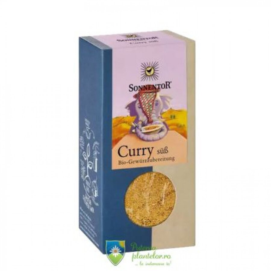 Condiment Curry dulce amestec Bio 50 gr