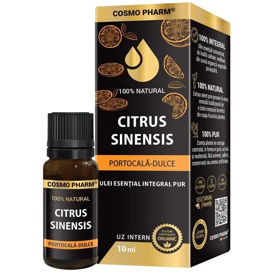 Ulei Esential de Portocala Dulce – CITRUS SINENSIS 10ml