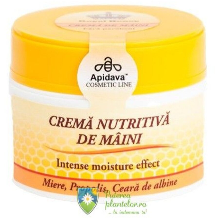 Crema nutritiva de maini cu miere 50 ml