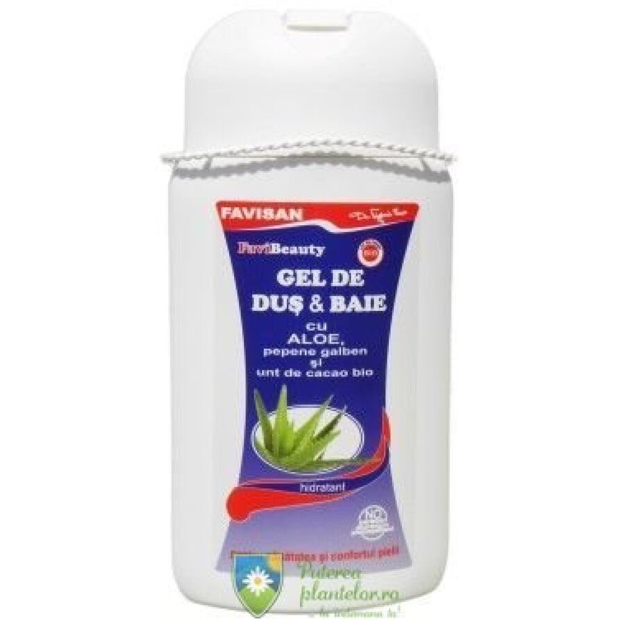 Gel dus baie cu aloe 300 ml