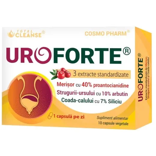 UroForte, 10 capsule, Cosmopharm