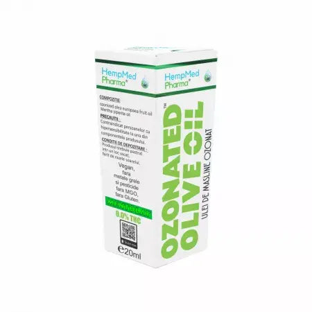 Ulei ozonat din masline, 20 ml, HempMed Pharma