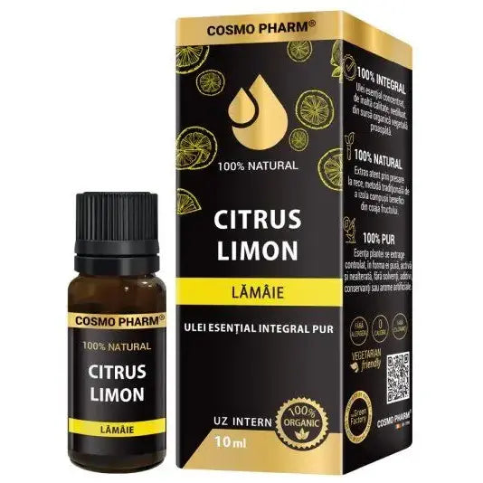 CITRUS LIMON – Ulei Esential De Lamaie Uz Intern 10 ml