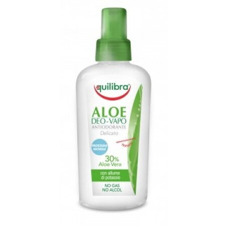 Deodorant natural, ALOE DEO-VAPO, 30% Aloe Vera, Actiune blanda si eficienta, Flacon 75 ml