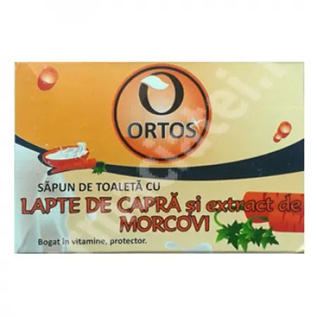 Sapun cu lapte de capra si extract de morcovi 100g