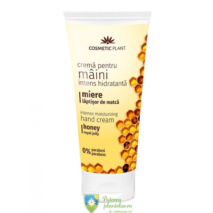 Crema intens hidratanta pentru maini cu miere 100 ml