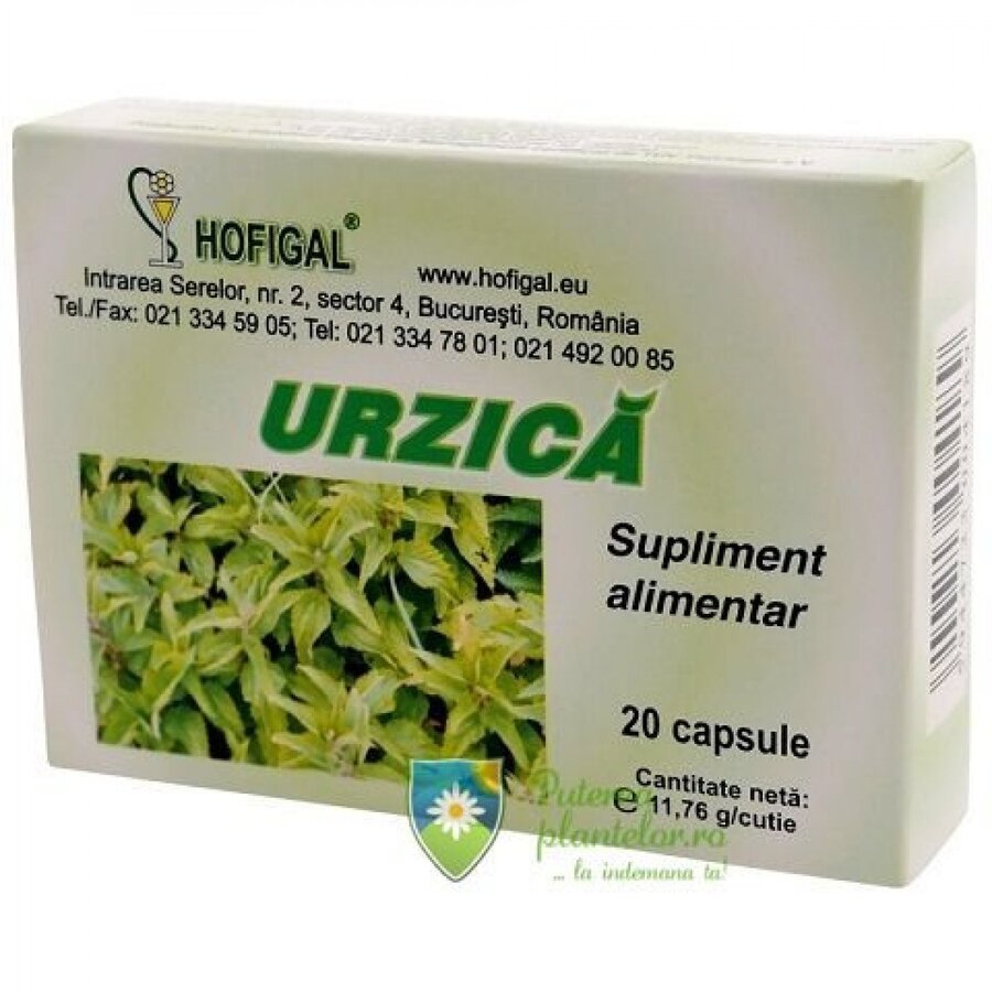 Urzica 20 capsule