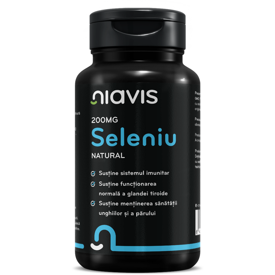 Seleniu Natural 200mcg 60cps NIAVIS