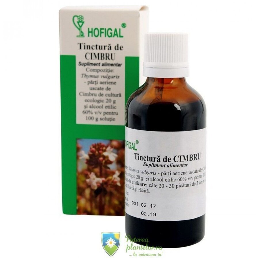 Tinctura de Cimbru 50 ml