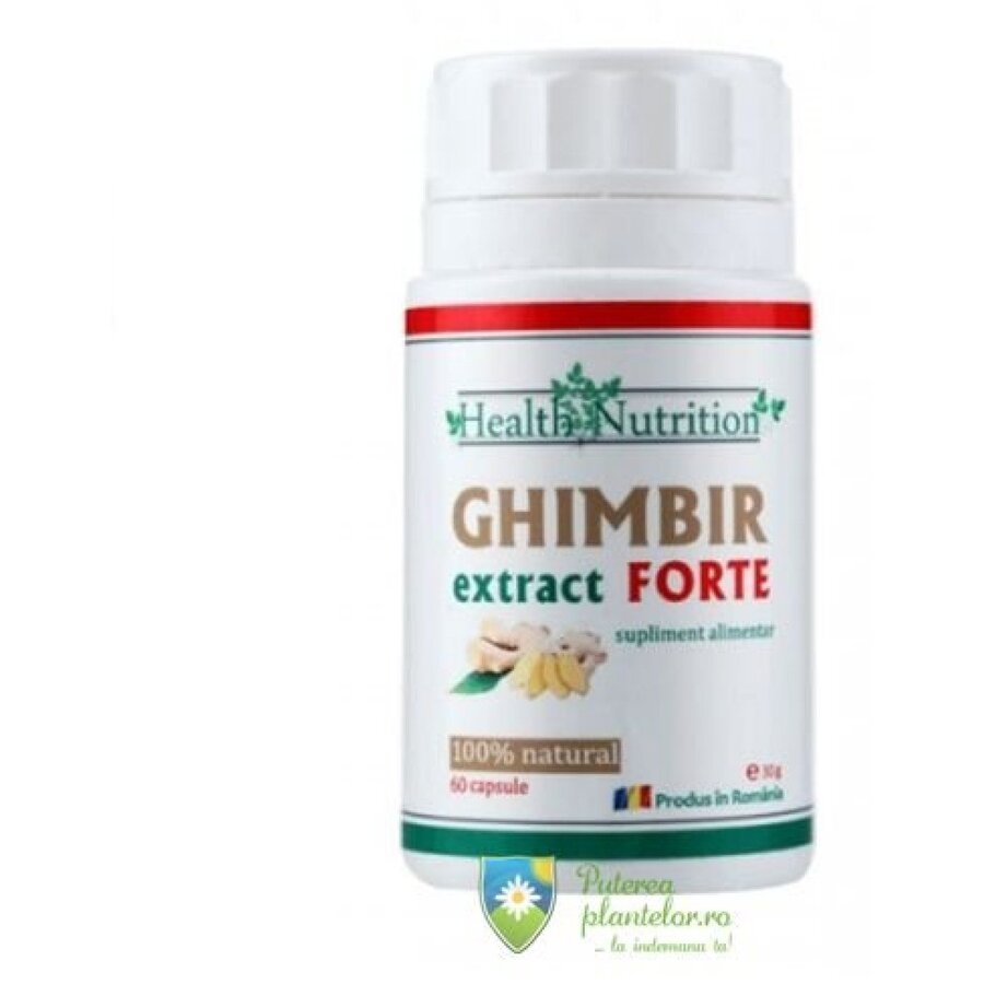 Ghimbir Extract Forte 60 capsule