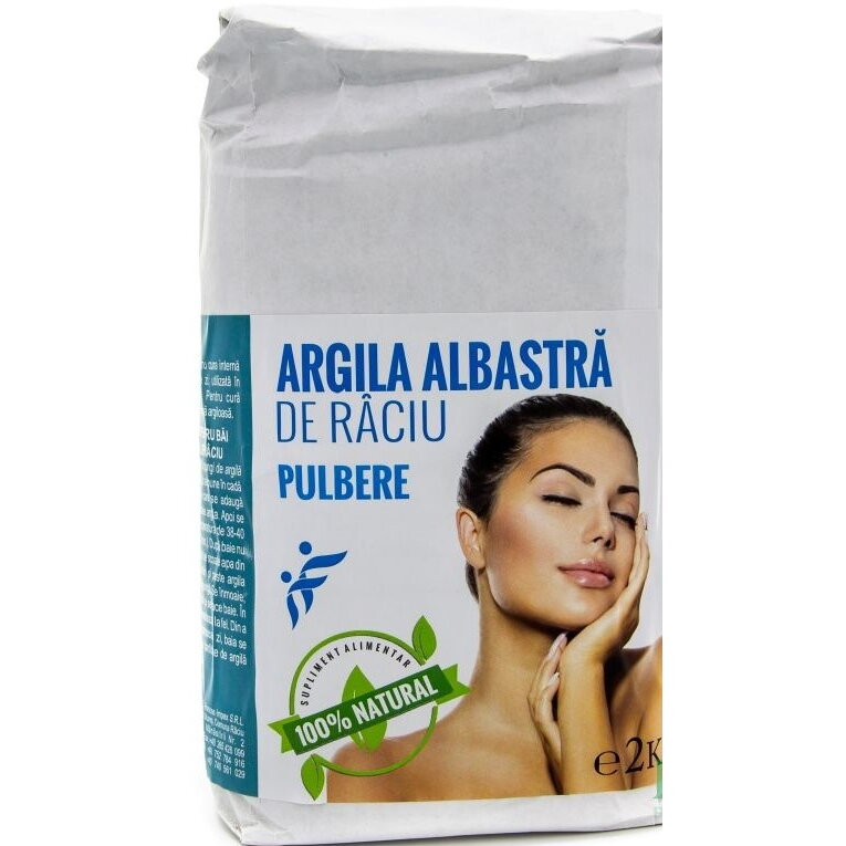 Argila albastra pulbere 2kg - RACIU