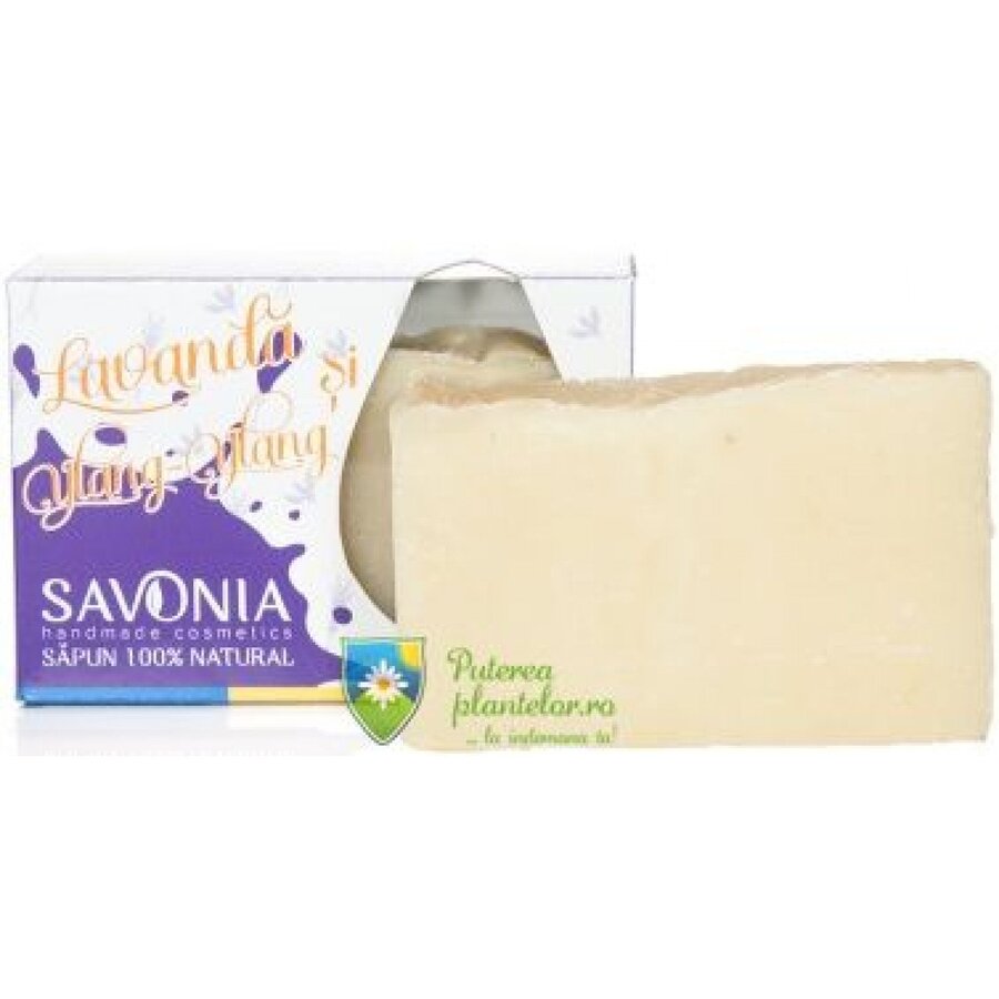 Sapun natural cu Lavanda si Ylang-ylang 90 gr