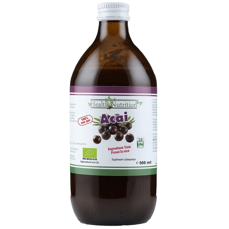 Acai suc Bio 100% pur 500 ml