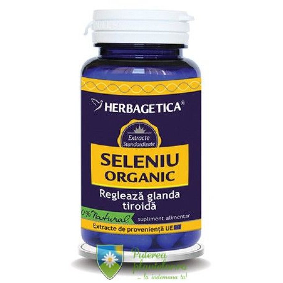 Seleniu Organic 100mcg 60 capsule