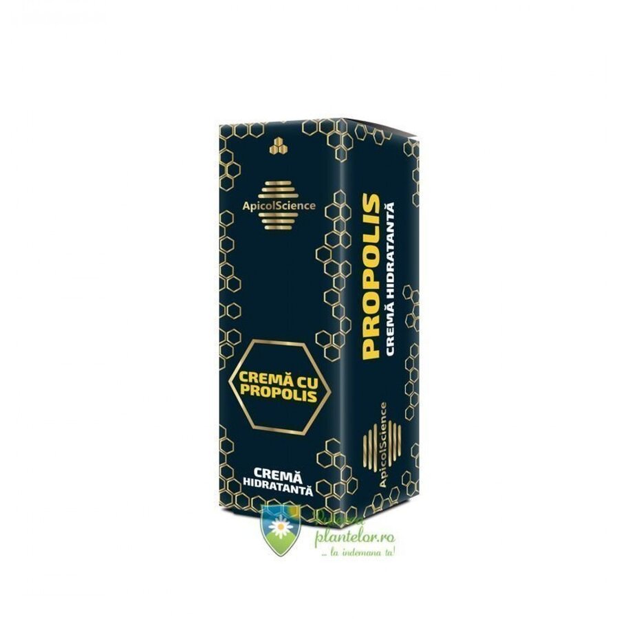 Crema hidratanta cu propolis ApicolScience 50 ml