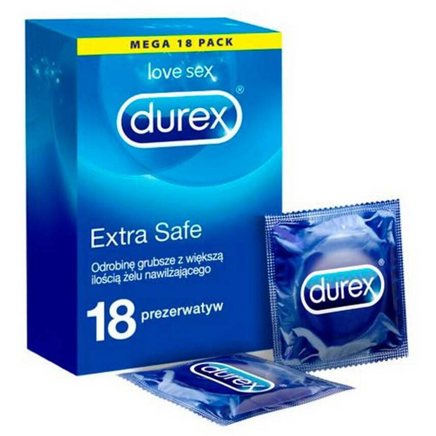 Prezervative-Prezervative Durex Extra Safe 18 bucati