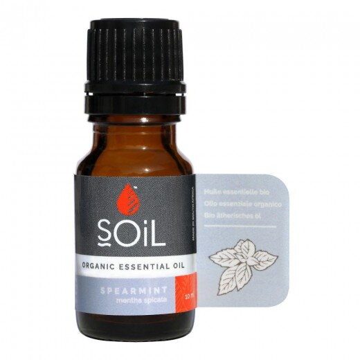 Ulei esential de menta creata Pur 100% Organic ECOCERT, 10 ml, Soil