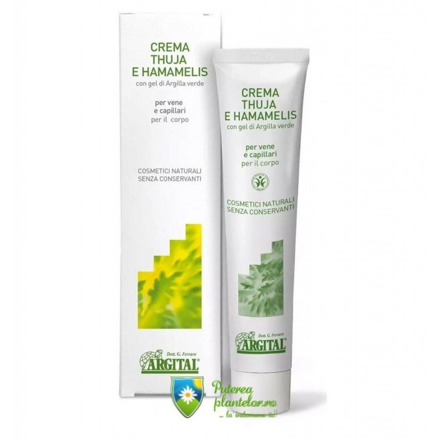 Crema Bio cu Tuia si Hamamelis 75 ml