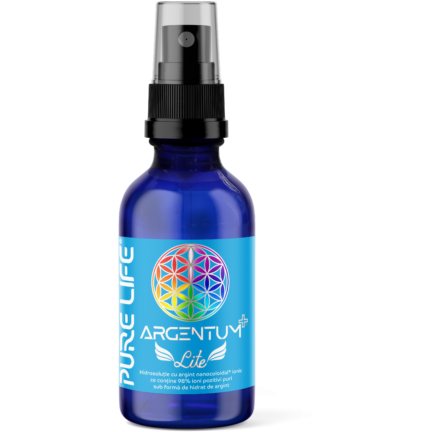 ARGENTUM+lite, 5ppm, 60ml, Pulverizator, Pure Life