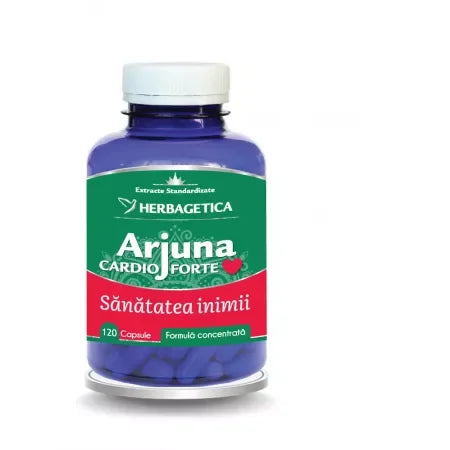 Arjuna Cardio Forte, 120 capsule, Herbagetica