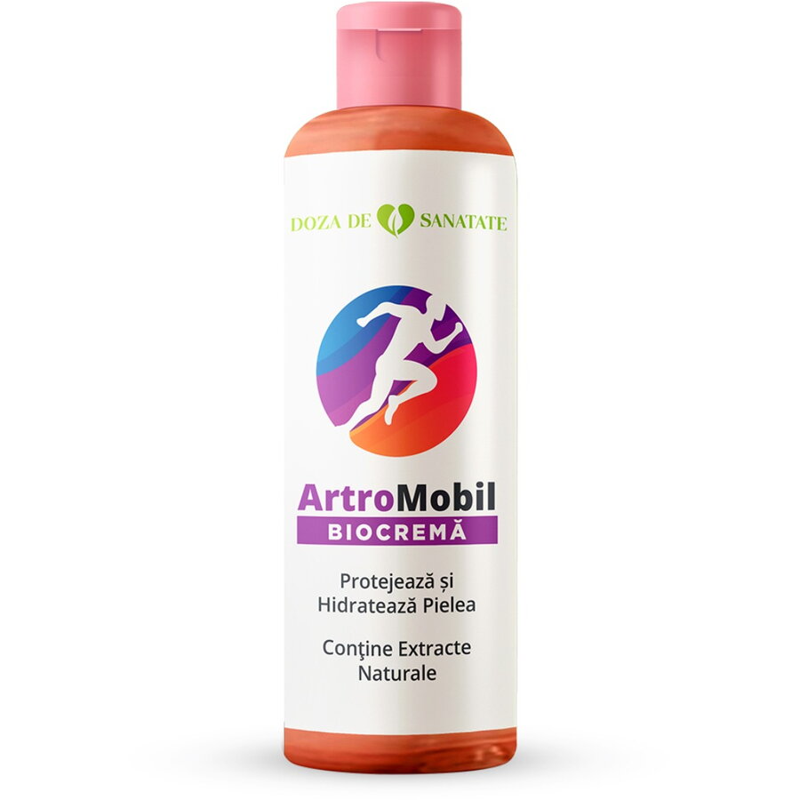 Crema pentru articulatii Artro Mobil Biocrema, 250 g, Doza de Sanatate