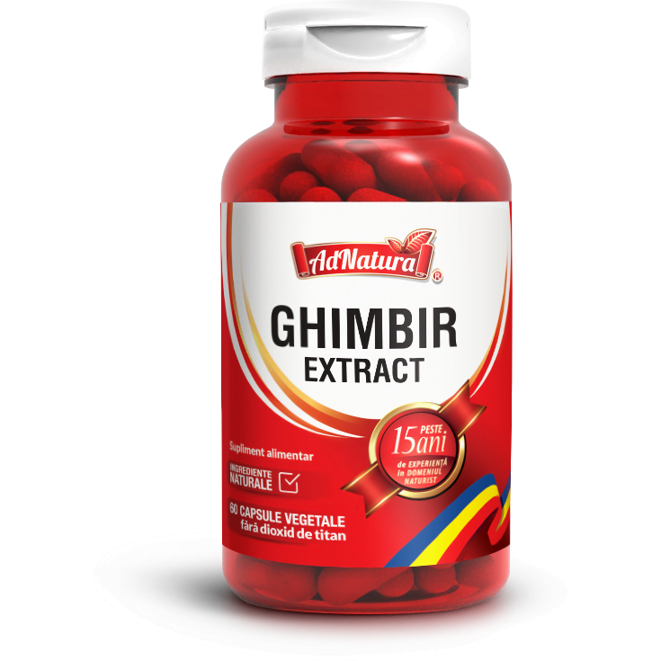 Ghimbir extract - 60 cps