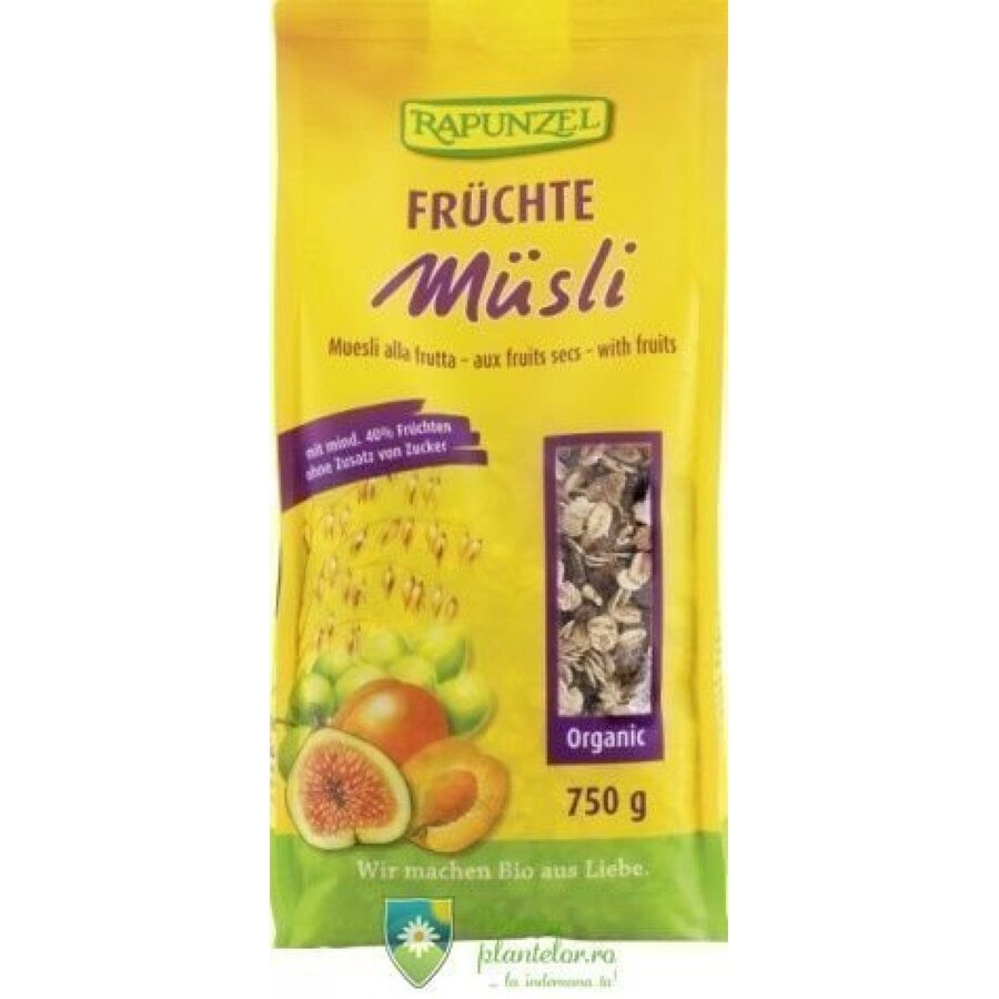 Musli Bio cu Fructe 750 gr