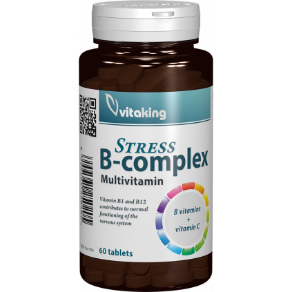 Stress B complex cu vitamina C - 60 comprimate