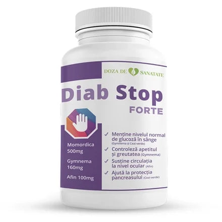 Diab Stop Forte, 30 comprimate, Doza de Sanatate