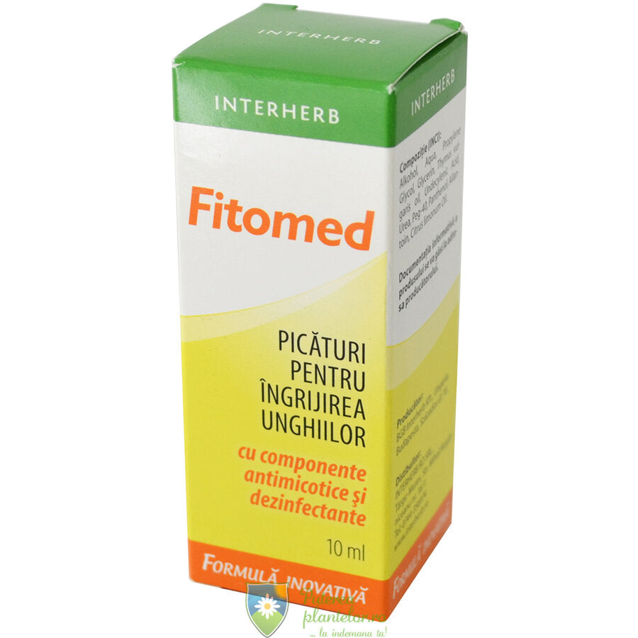 Fitomed picaturi pt ingrijirea unghiilor 10 ml