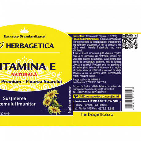 VITAMINA E 60 CPS