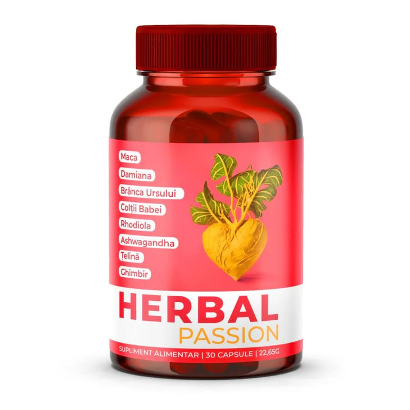 Herbal Passion 30 cps Doza de Sanatate