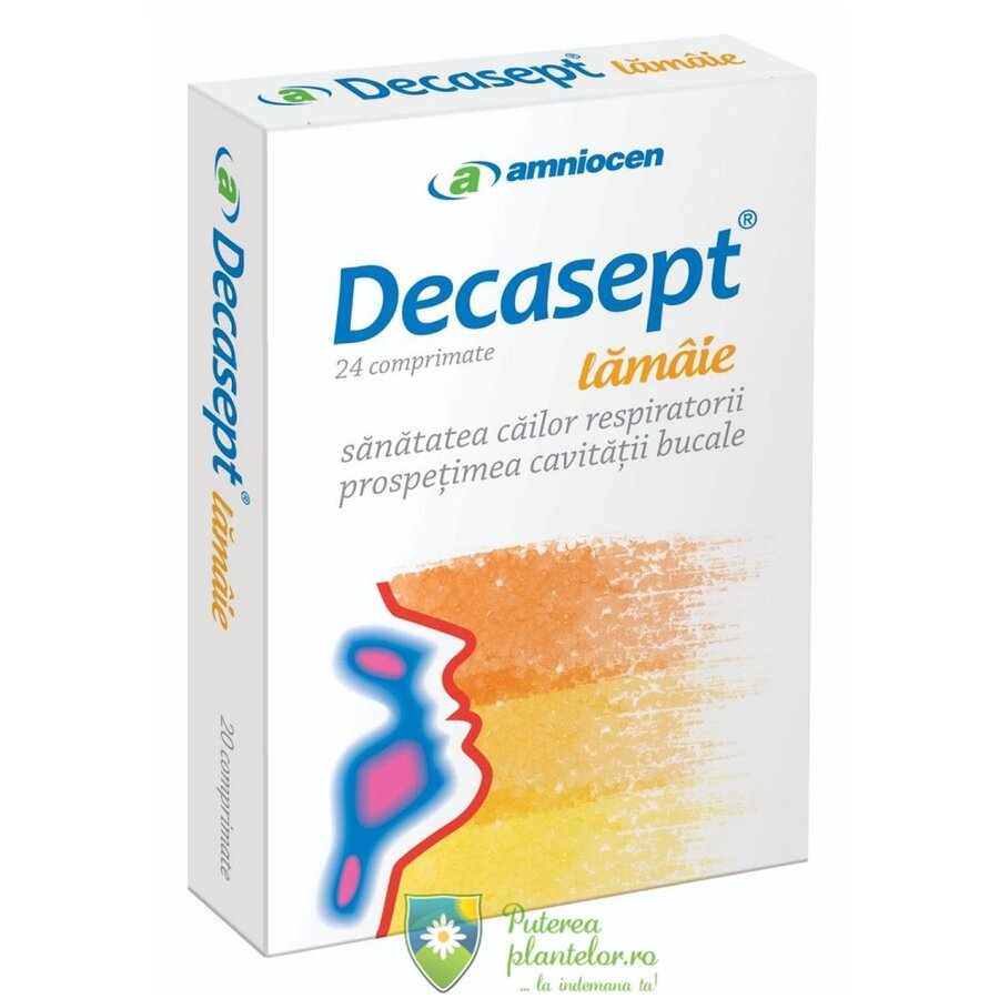 Decasept lamaie 24 comprimate