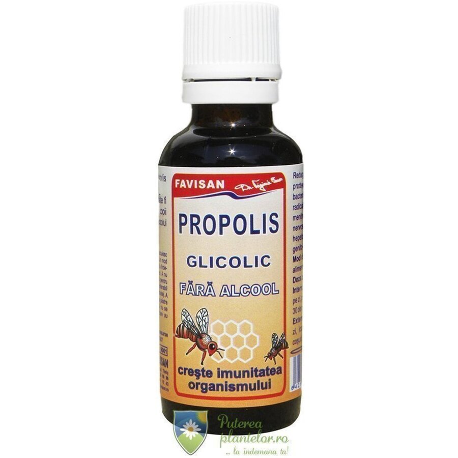 Tinctura Propolis Glicolic fara alcool 30 ml