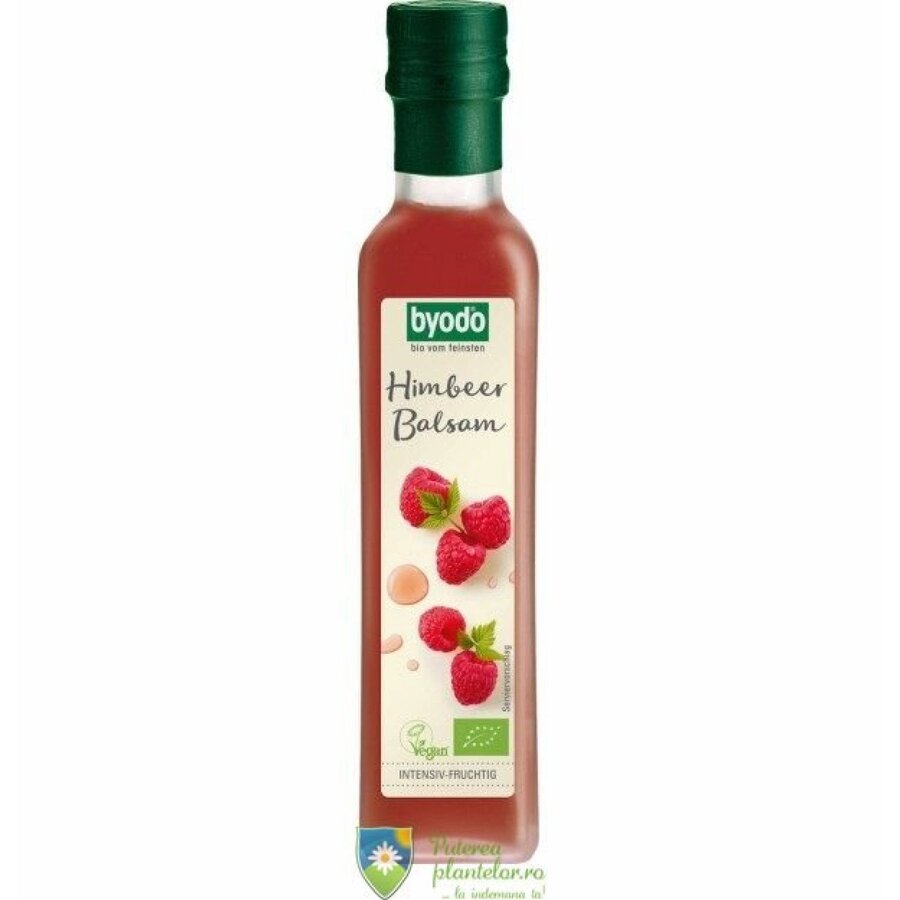 Otet balsamic de zmeura bio 250 ml