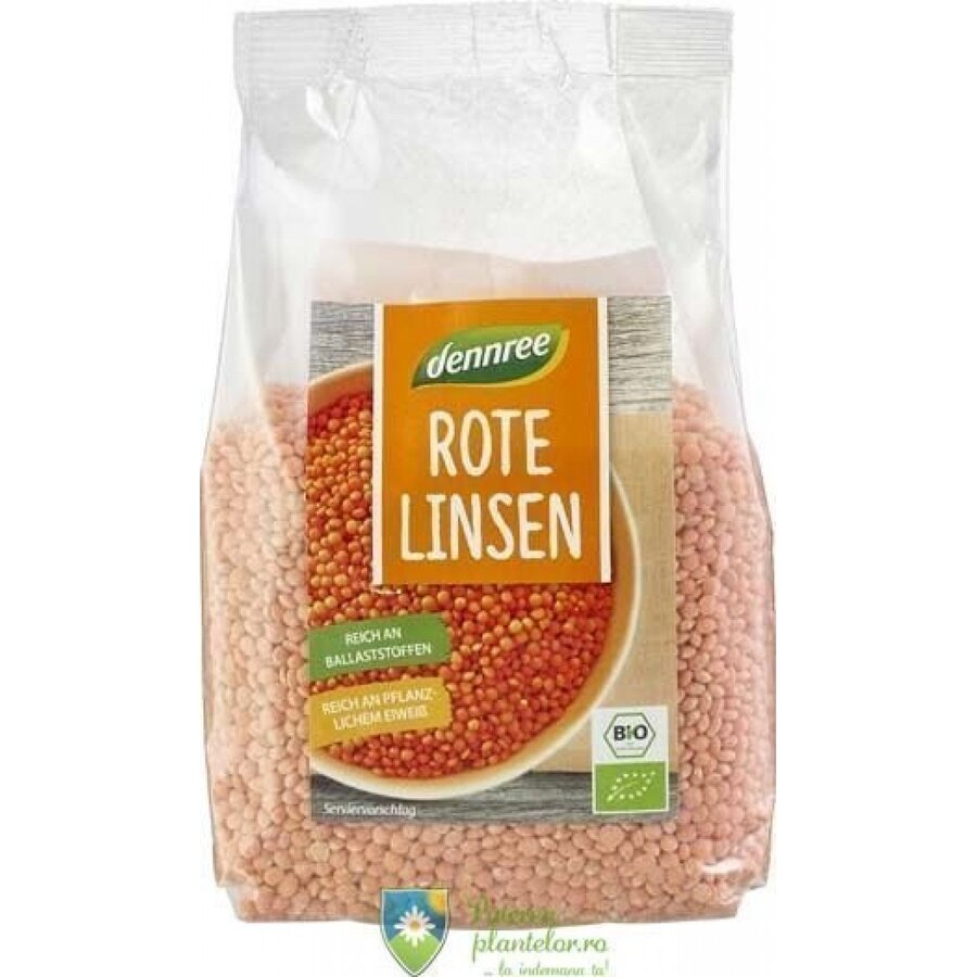 Linte rosie Bio boabe 500 gr