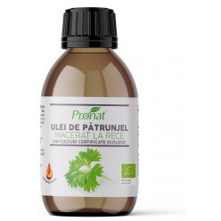 Ulei de patrunjel macerat la rece Bio 100 ml