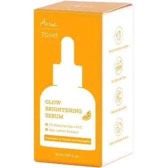 Ser de Fata pentru Luminozitate cu Niacinamide 5% si Vitamina C 7days Glow 20ml ARIUL