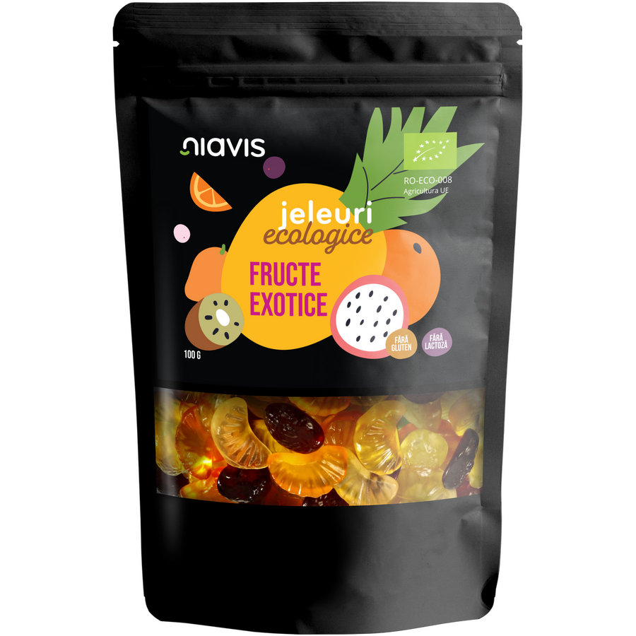 Jeleuri Ecologice  Fructe Exotice  100g