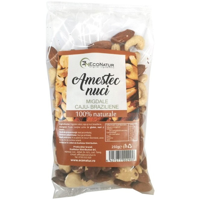 Amestec de nuci, 250g, EcoNatur