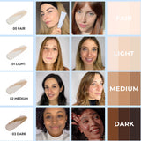 Crema coloranta BB Cream 2 in 1 Natural Beauty - FAIR 00, SPF 15, Blondesister, 30 ml