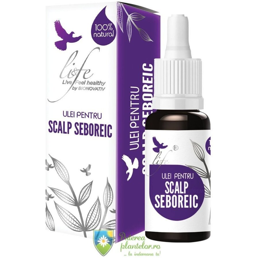 Ulei pentru scalp seboreic 10 ml