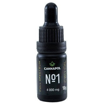 Ulei canabis CBD Cannapol No.1 40% 10 gr