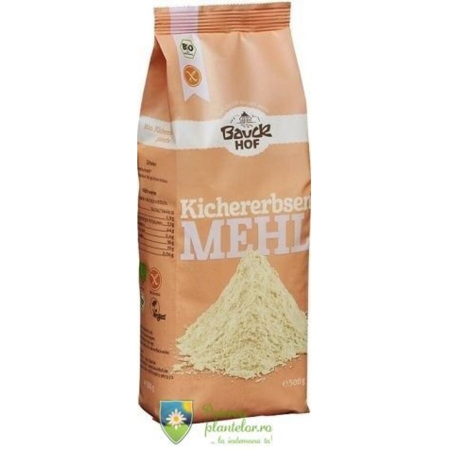 Faina de Naut Bio fara gluten 500 gr