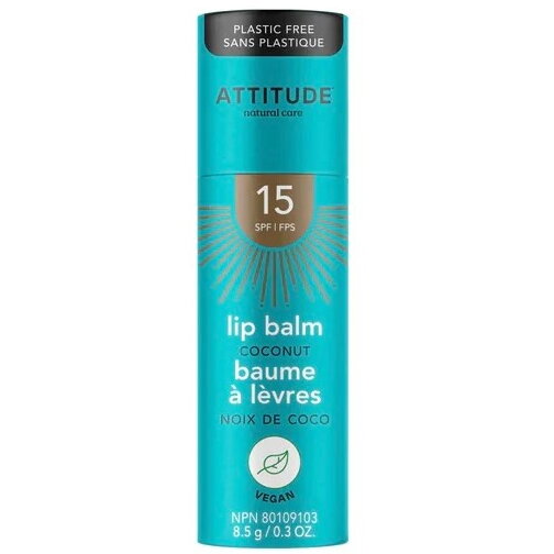 Balsam de buze SPF 15, COCOS, 8.5 G Attitude