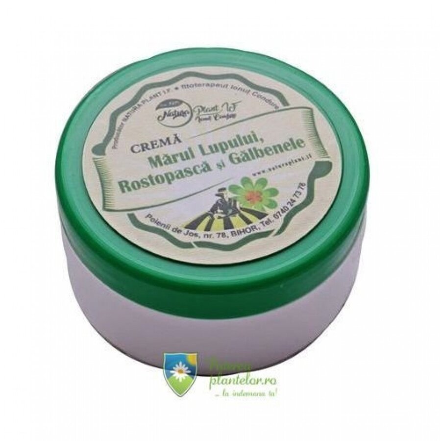 Crema Marul Lupului, Rostopasca si Galbenele 100 ml