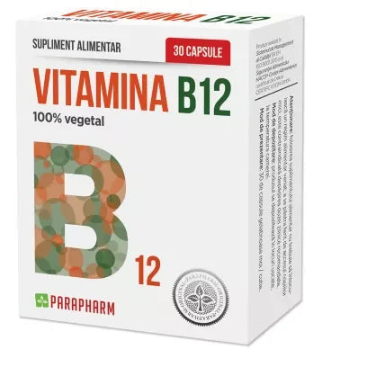 Vitamina B12 30 capsule gelatinoase moi